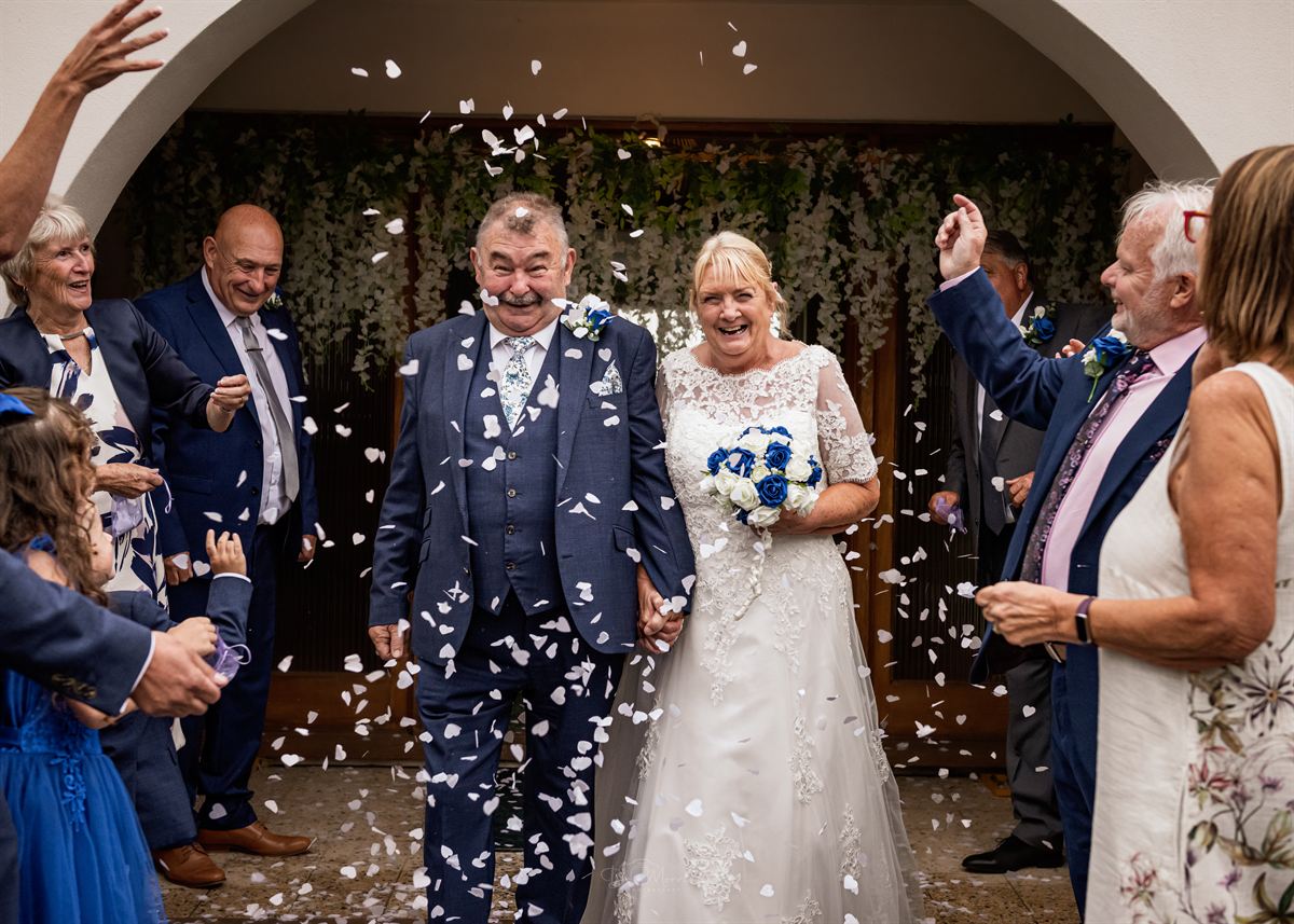 Candid wedding speech reactions captured naturally