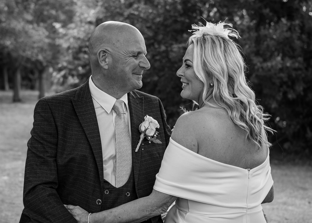 Evening reception dancing with sparklers at Derbyshire wedding
